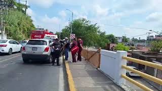 Accidente en el Puente Tuxpan [upl. by Ricoriki932]