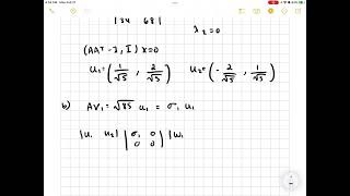 In a two dimensional vector space consider the operator whose matrix in an orthonormal basis [upl. by Saylor]