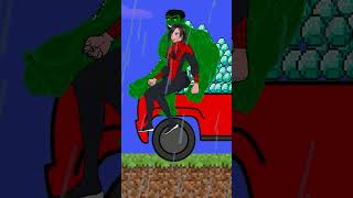 Help SpiderMan save his son from a water trap spiderman JOKER hulk superheroes [upl. by Icak]