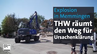 Explosion in Memmingen Unglücksursache wird weiter untersucht  Abendschau  BR24 [upl. by Pedaiah]