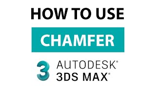 How To Use Chamfer in 3DS MAX  Urdu  Hindi  3ds max Tutorials  Basic Modeling Tips [upl. by Lamrouex]