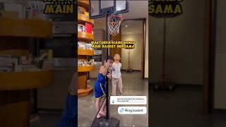 ENJO MAINNYA SEBENTAR AJA SISANYA MULETMULET DI TIANG BASKET😂🏀 kianotigerwong kenzoeldragowong [upl. by Ennaeirb]