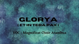 GLORYA Et In Terra Pax Hominibus  Agnes P F Asy  Magnificat Choir Atambua [upl. by Timothee]