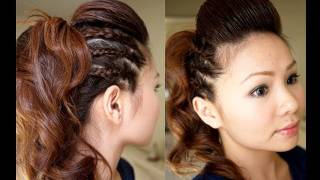 Hair Tutorial Chic Party Half Updo [upl. by Fulbright]