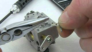 Walbro Carburettor metering spring replacement Tutorial [upl. by Petie]