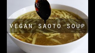 Vegan Saoto Soup  VEGAN [upl. by Othilia]