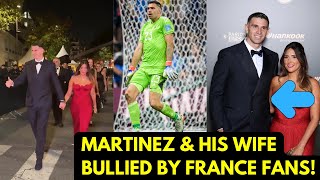 Emi Martinez amp Wife BOOED amp HIT by Angry French Fans [upl. by Hendrix]