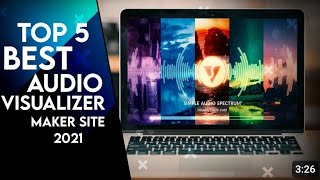 How to add Audio Visualization  In VSDC free Video editor [upl. by Haughay386]