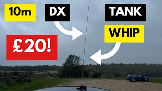 Cheap Easy and Great Antenna For 10 Metres Mobile [upl. by Ainessey158]