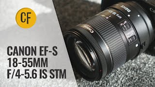 Canon 1855mm f456 IS STM lens review and comparison  the newest kit lens [upl. by Landry]