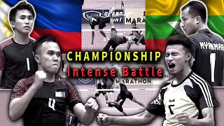 Sepak Takraw  Philippines VS Myanmar  Championship Game  Epic Intense Battle  History Made [upl. by Good]