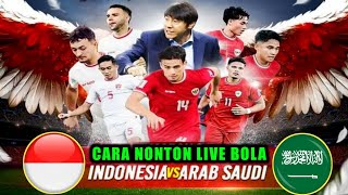 Cara Nonton Live Streaming Bola TIMNAS INDONESIA Di Hp Android Terbaru 2024 [upl. by Atsillak]