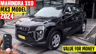 New Mahindra Xuv 3XO MX3 2024 Model  Detailed Review [upl. by Sheley]