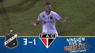 Melhores momentos  ABC 3 x 1 Ferroviário  Copa do Nordeste 27032018 [upl. by Nyroc589]