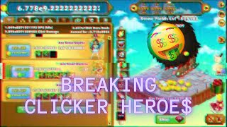 How I DESTROYED Clicker Heroes by Hacking [upl. by Neiviv]