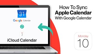 How To Sync Apple Calendar With Your Google Calendar 2024 Tutorial [upl. by Naira]