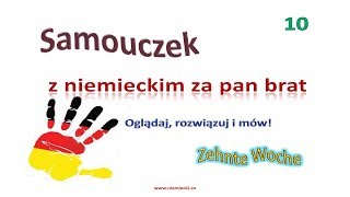 Niemiecki od podstaw 10  kurs niemieckiego do poziomu A2  lekcja 10  Samouczek [upl. by Steiner]