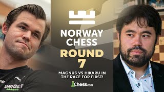 Magnus vs Hikaru With 3 Wins In A Row Can Magnus Make It 4 Norway Chess 2024 Rd 7 [upl. by Kalvin521]