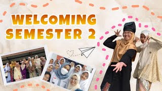 Welcoming Semester 2  MRSM TGB  Vlog [upl. by Andre]