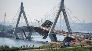 Massive Bridge Collapses and Failures Caught on Camera [upl. by Amehsat401]