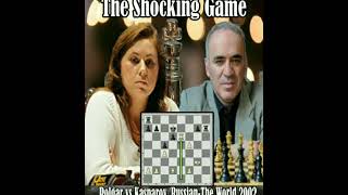 The Shocking Game  Judit Polgar vs Garry Kasparov RussiaWorld 2002 [upl. by Akinihs]