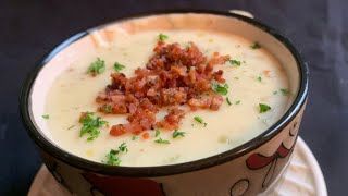 Potato Bacon Leek Soup [upl. by Aiekram]