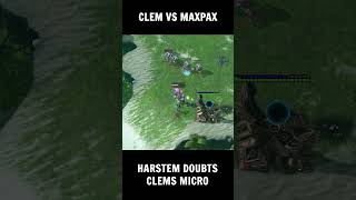 CLEMS INSANE MICRO RESPONSE TO HARSTEMS CALL OUT sc2 [upl. by Mendelson]