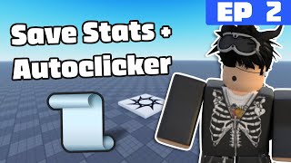 How To Make A CLICKER SIMULATOR  Roblox Studio Part 2 [upl. by Aryamoy]