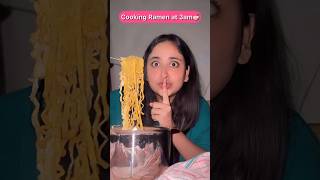 Cooking Ramen At 3AM minivlog asmr ytshorts shorts [upl. by Etam]