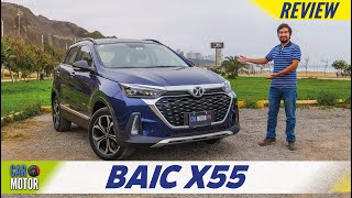 Baic X55 🚙 Prueba completa  Test  Review en Español 😎 Car Motor [upl. by Soloman]