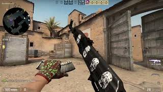 CSGO  Insane AK47 Slate Sticker Craft [upl. by Earb602]