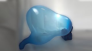 Big blue elephant balloon blow fail 88 [upl. by Atteuqnas]