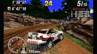 Sega Rally Championship Sega Saturn [upl. by Aya]