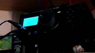 Yaesu FT 897D on 20 meters [upl. by Ellenoj]