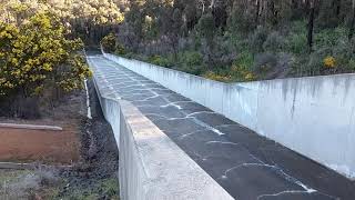 Lake Navarino  waroona dam over flowing [upl. by Kristof591]