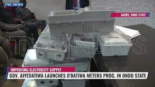 Governor Aiyedatiwa Launches ODatiwa Meters Programme In Ondo State [upl. by Ycal]