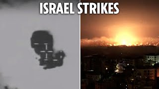 Israeli jets obliterate Hezbollah missile site  IDF wont stop until ALL terrorists are killed [upl. by Shreeves607]