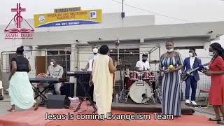 Pentecost Praise Led by Deaconess Jane Quaye🔥  Jesus is coming Evangelism Team [upl. by Murdocca112]