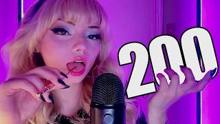 ASMR 200 Triggers in 2 Hours changes every 36 seconds [upl. by Iretak]