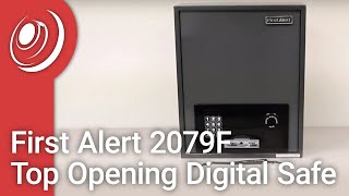 First Alert 2079F Top Opening AntiTheft Digital Safe [upl. by Yssor]