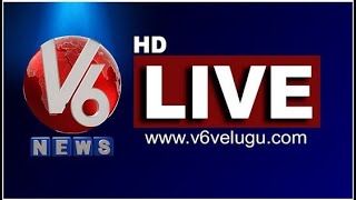 V6 News LIVE  Telangana Live TV Channel  V6 News [upl. by Atikan]