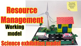 Resource management working model resourcemanagement windenergy windmill [upl. by Siroval]