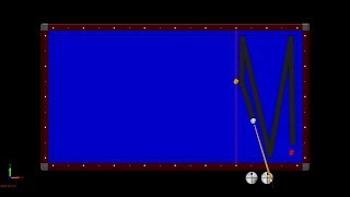 14 Table Zigzag System Billiard 3 cushion double cushion 3 Bant Bilardo Teknikleri [upl. by Guinna]