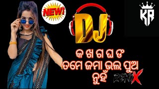 କ ଖ ଗ ଘ ଙ ॥Ka kha ga gha una॥ New Odia DJ Song ॥ New Odia Remix॥ KrishnaRemix420 [upl. by Oraneg603]