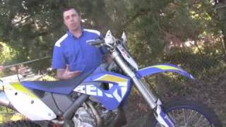 Husabergs Robbie Jenks on the 09 Bergs [upl. by Nus977]