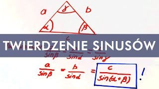 Geodezja  Twierdzenie sinusów dla geodety [upl. by Roeser]