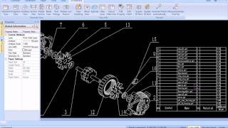 IronCAD Draft BOM Automation [upl. by Hctud]