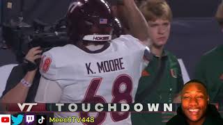 VTECH ROBBED Virginia Tech Hokies VS Miami Hurricanes Full Game Highlights ESPN College Football [upl. by Yekcaj923]