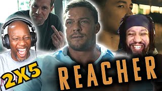 Reacher Season 2 Episode 5 Reaction and Review  Burial [upl. by Nnaylrebmik]