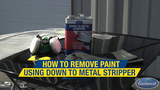 Easily Remove Paint amp Primer Using Down to Metal Paint Stripper from Eastwood [upl. by Bethina]